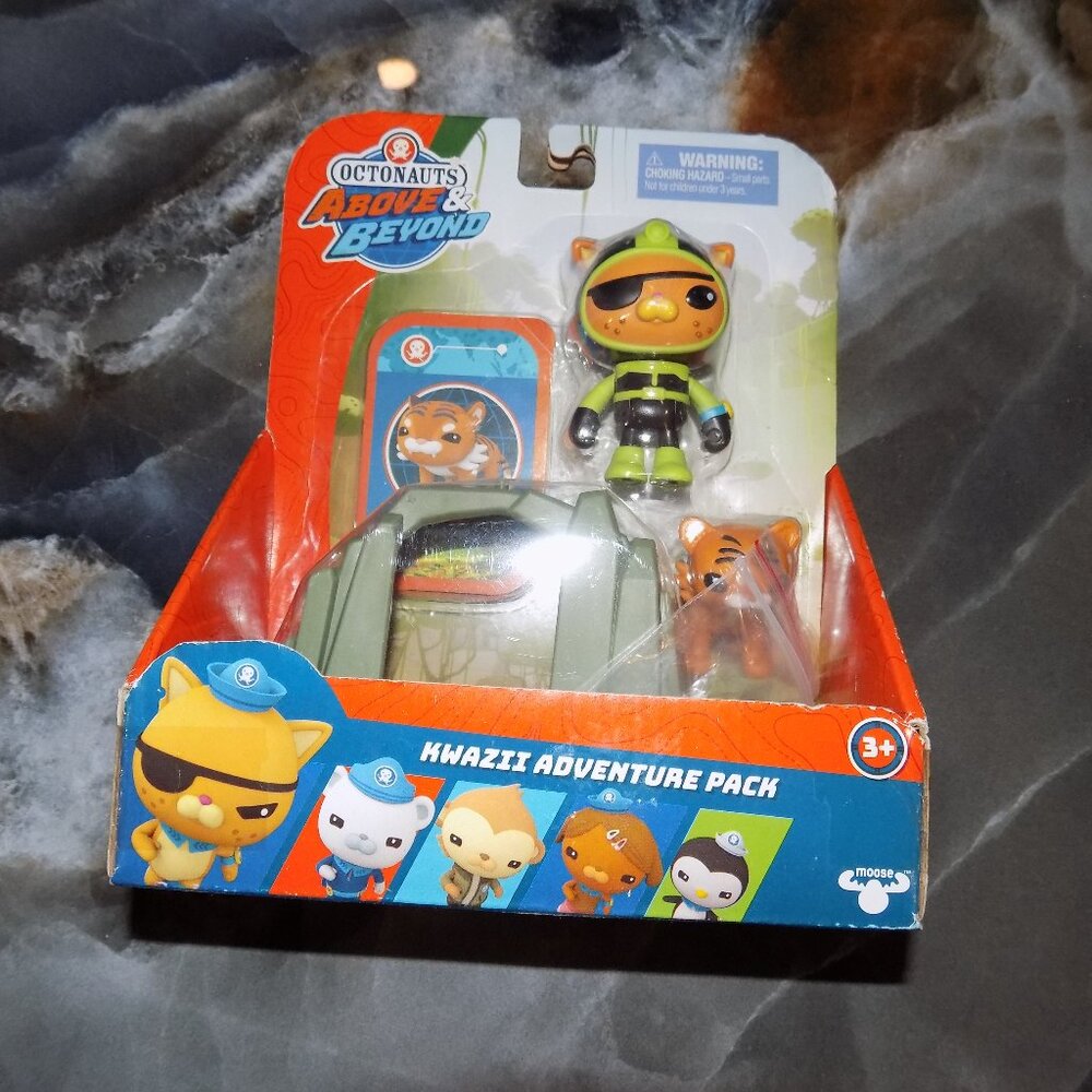 Octonauts Above & Beyond Kwazii Adventure Pack Moose Toys 3" Action Figure NEW